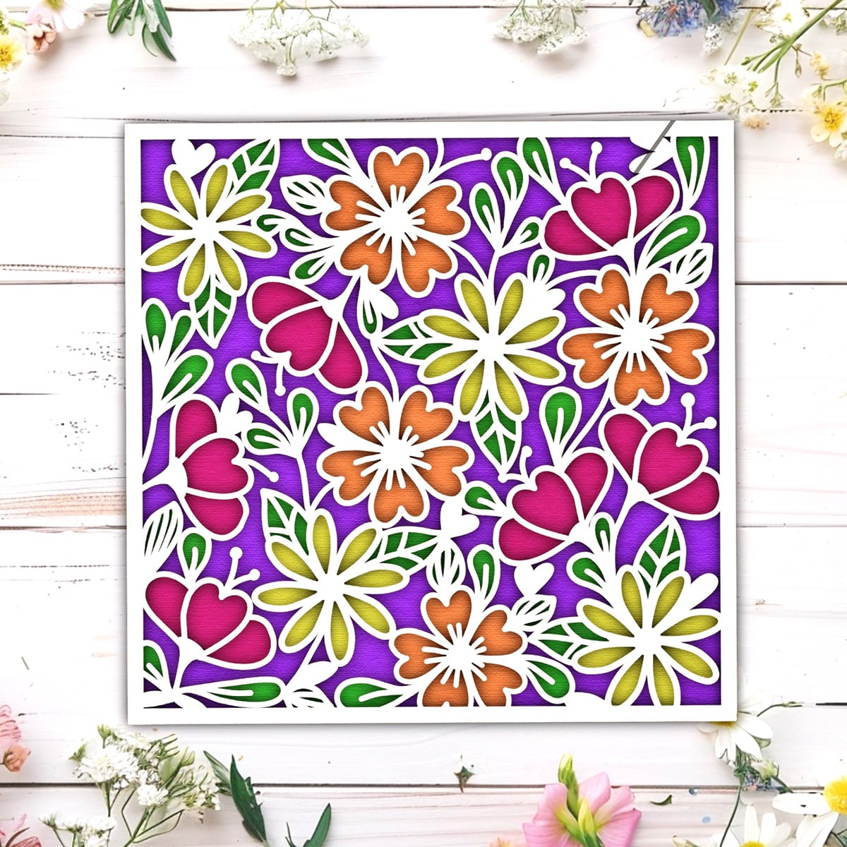 Image for Spring Floral Square