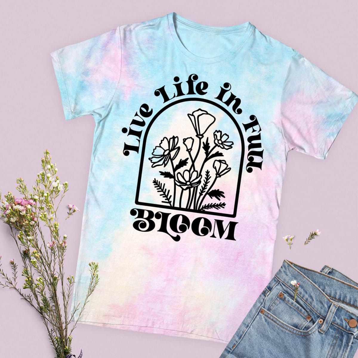 Image for Live Life in Full Bloom SVG